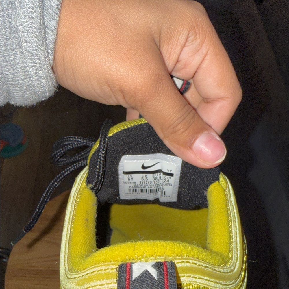 Nike Yellow Sneakers - Picture 3 of 3